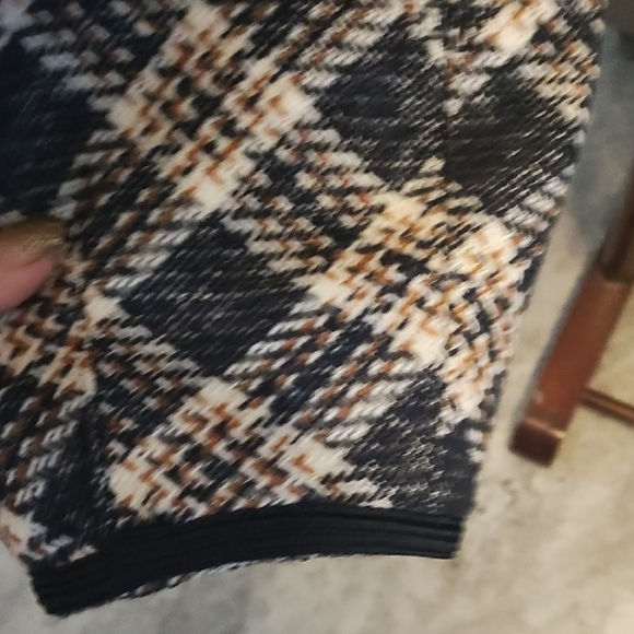 Joie Blue and White Plaid Blazer - Picture 5 of 5